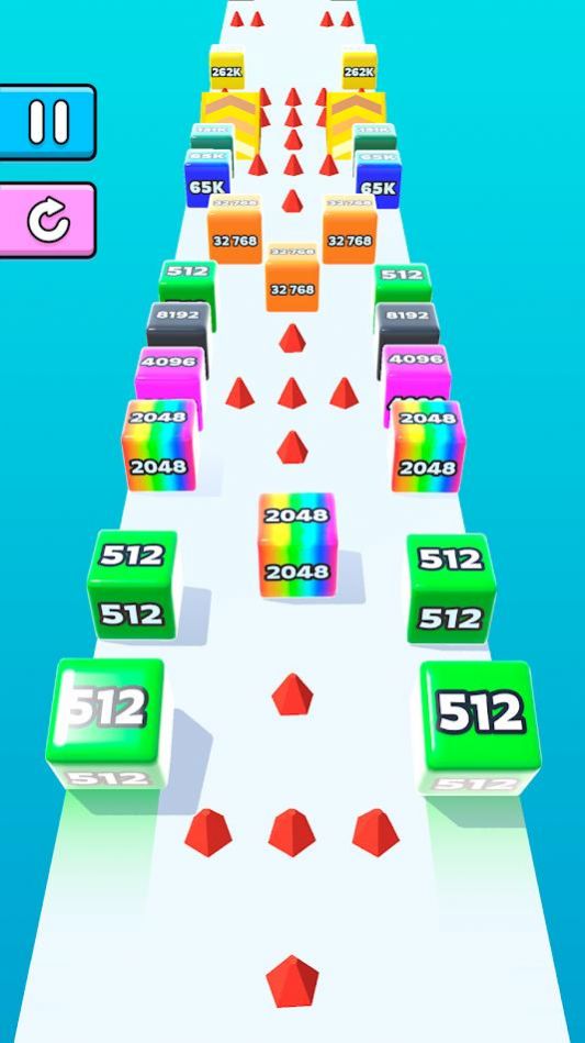 果冻运行2048游戏安卓版