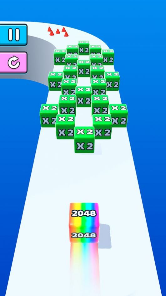 果冻运行2048游戏安卓版