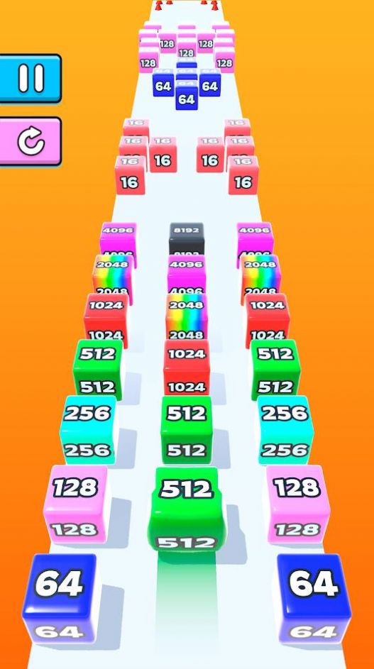 果冻运行2048游戏安卓版