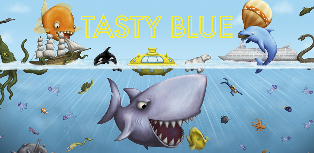 鲨鱼吃地球的游戏中文手机版下载(tasty blue)