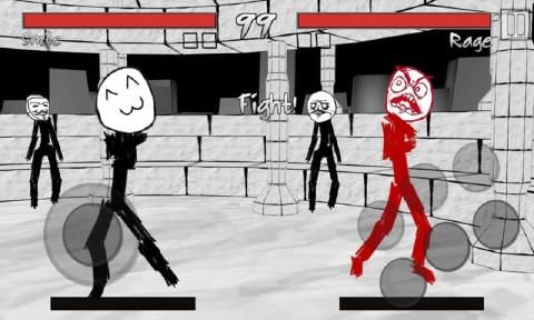 暴漫火柴人格斗游戏安卓版(Stickman Meme Fight)