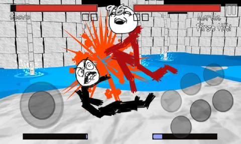 暴漫火柴人格斗游戏安卓版(Stickman Meme Fight)
