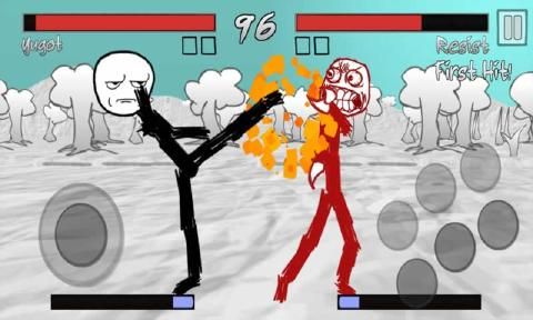 暴漫火柴人格斗游戏安卓版(Stickman Meme Fight)