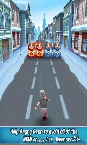 愤怒的老奶奶快跑安卓版游戏(Angry Gran Run)
