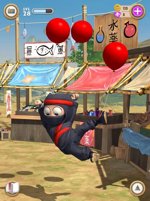 笨拙的忍者中文汉化版游戏下载(Clumsy Ninja)