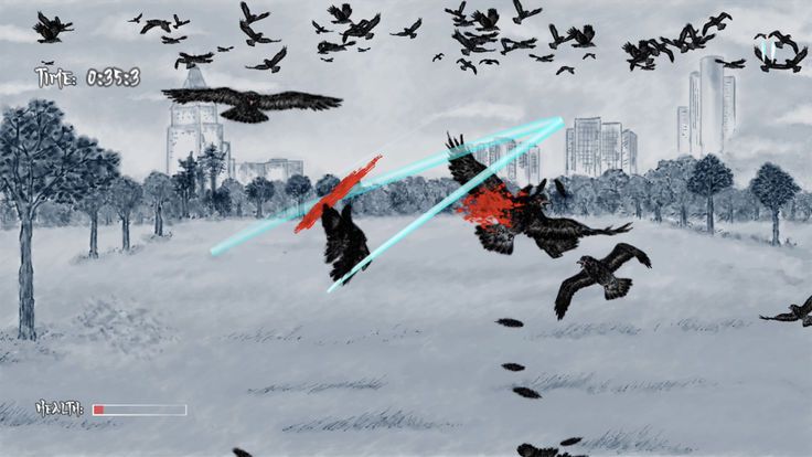 杀死僵尸鸟