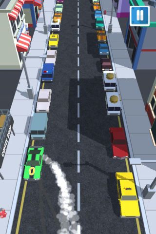 甩尾停车
