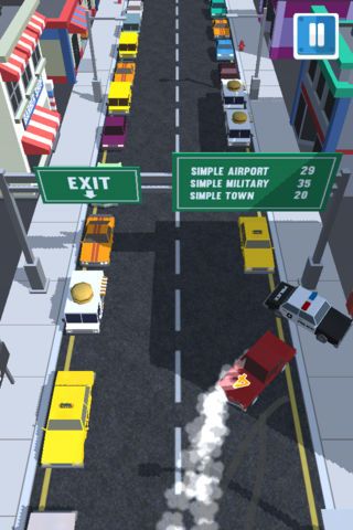 甩尾停车