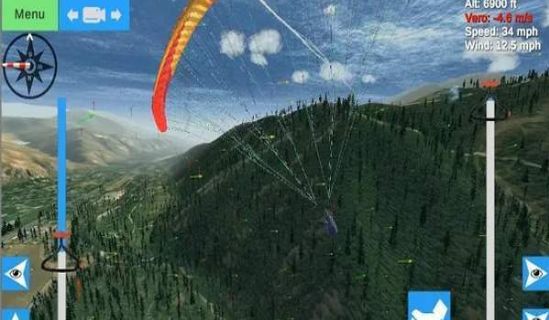 滑翔伞模拟器中文最新手机版下载(Glider Sim)