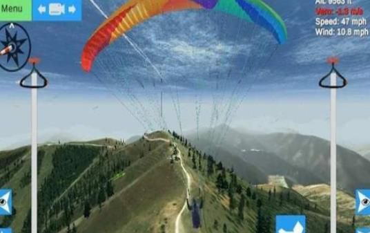 滑翔伞模拟器中文最新手机版下载(Glider Sim)
