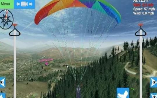 滑翔伞模拟器中文最新手机版下载(Glider Sim)