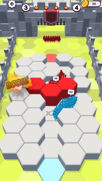 六角形战斗游戏版(Hexagon Battle)