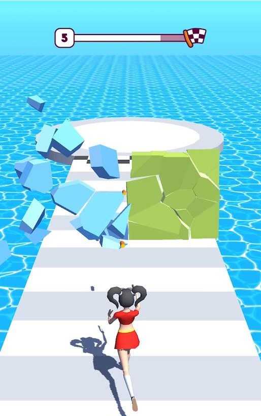 美少女枪手跑游戏安卓版(Shoot and Run 3D)