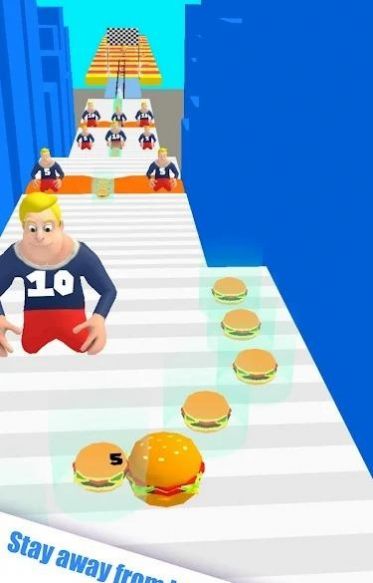 汉堡滑翔游戏中文版(Burger Gliding)