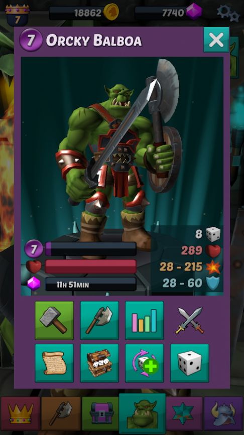 兽人地牢游戏中文版(Orc Dungeon)