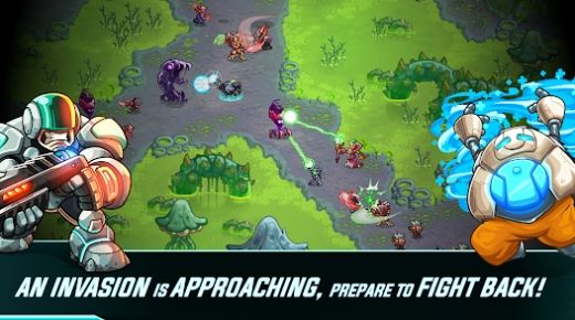 钢铁战队入侵中文汉化最新版(Iron Marines Invasion)