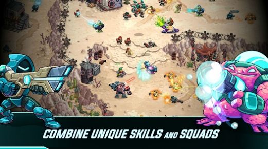 钢铁战队入侵中文汉化最新版(Iron Marines Invasion)