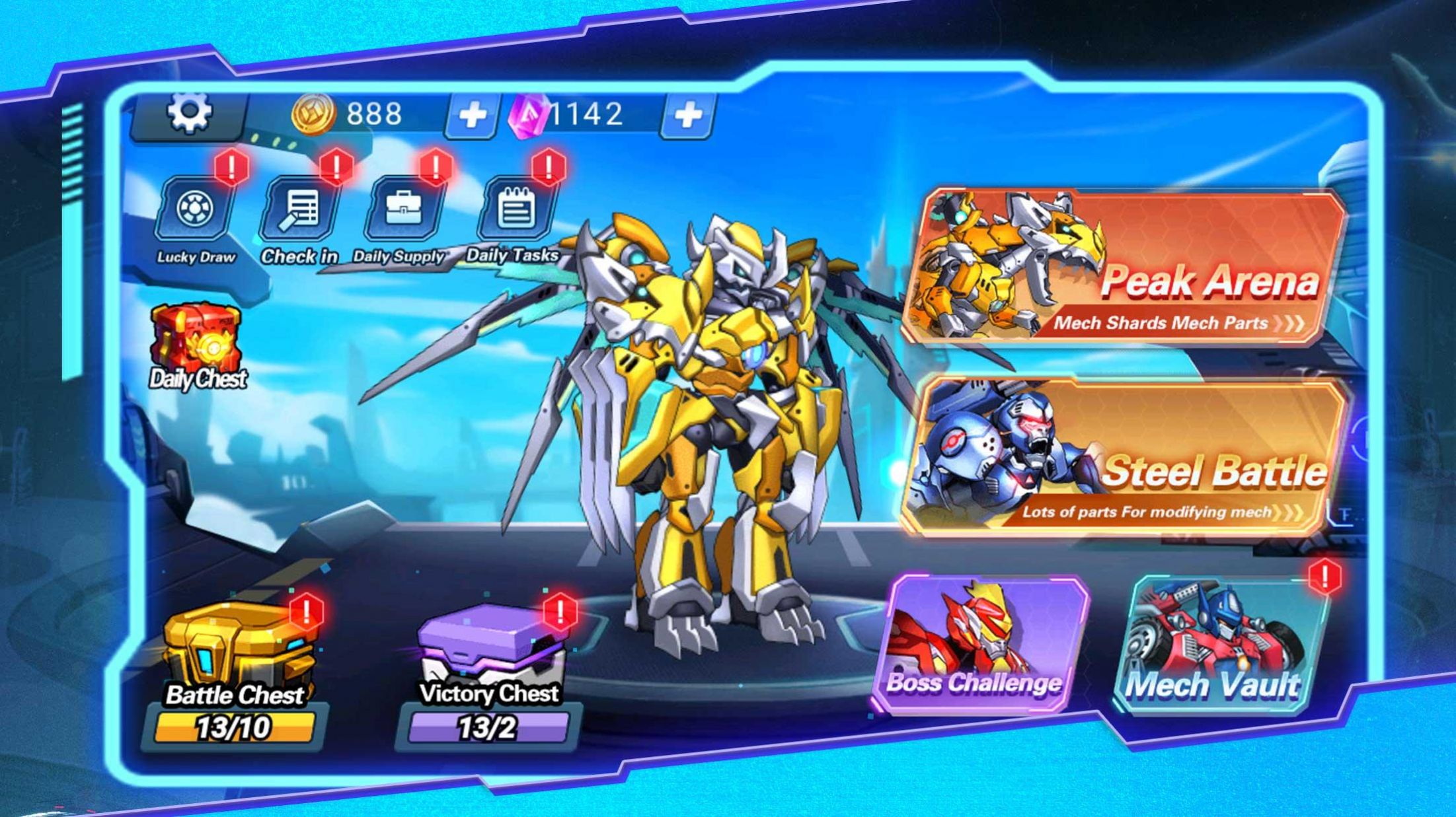 机甲旋风格斗大师游戏安卓版(Mecha Storm)