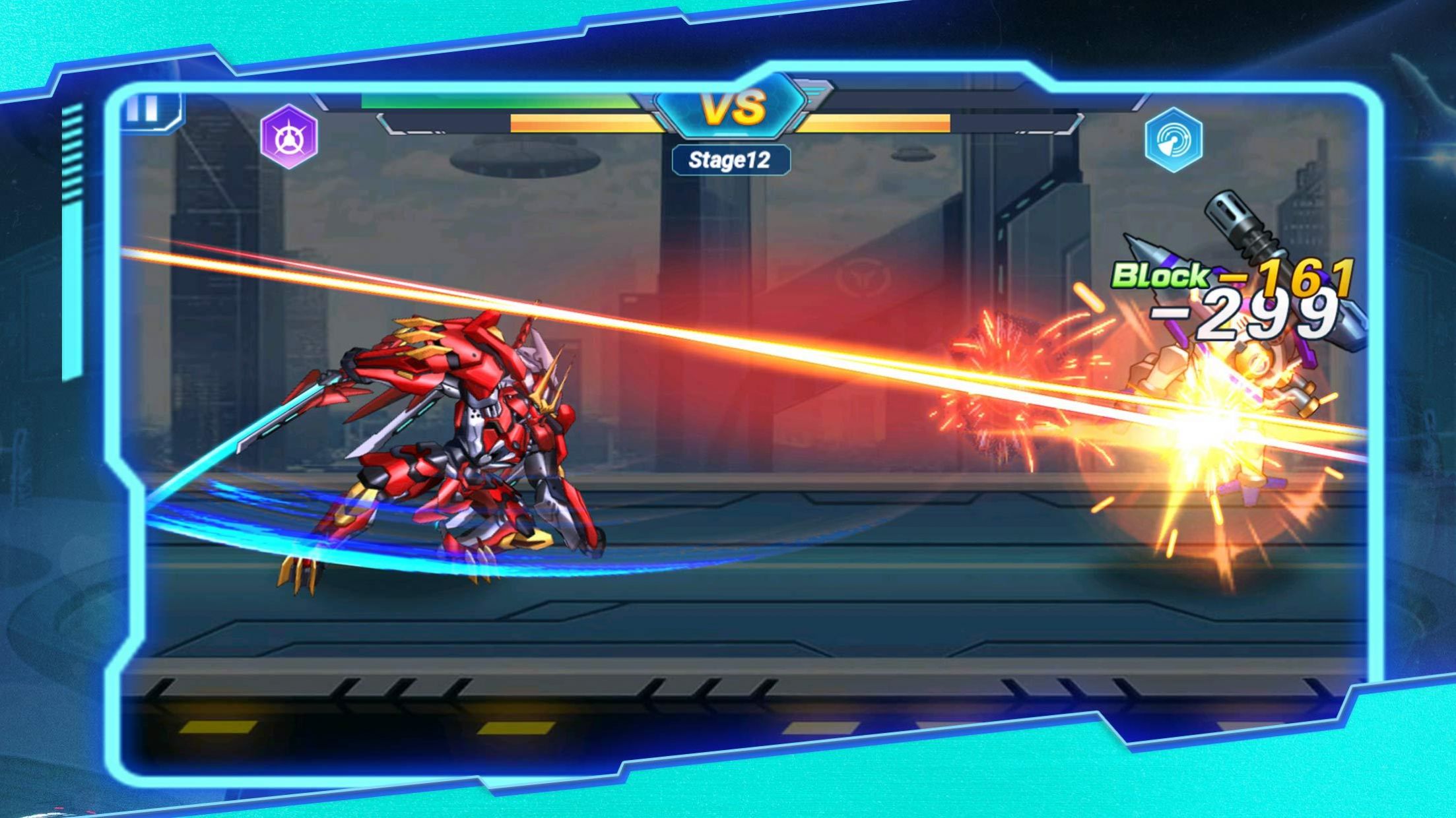 机甲旋风格斗大师游戏安卓版(Mecha Storm)