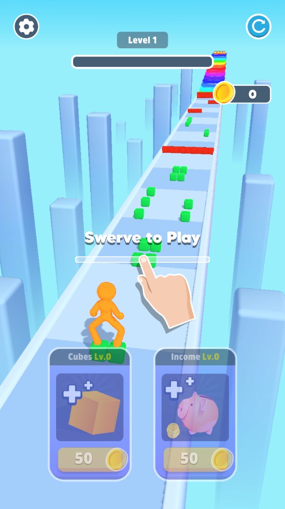 立方体溜冰游戏中文版(Cube Skating)