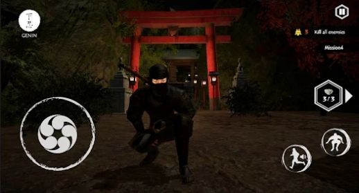忍者刺客武士之战游戏版