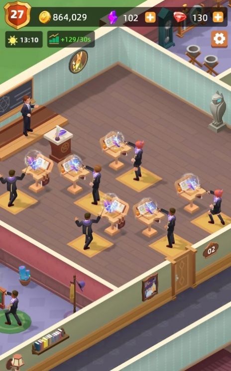 放置魔法学校大亨游戏版