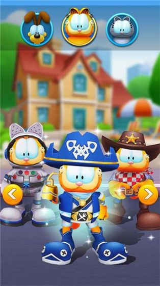 加菲猫跑酷2正版下载中文版无广告(Garfield Rush)