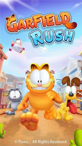 加菲猫跑酷2正版下载中文版无广告(Garfield Rush)