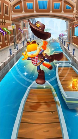 加菲猫跑酷2正版下载中文版无广告(Garfield Rush)