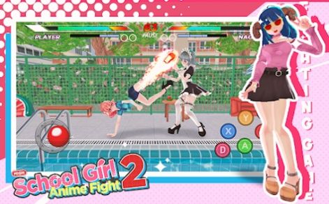 女高中生动漫格斗2游戏手机版