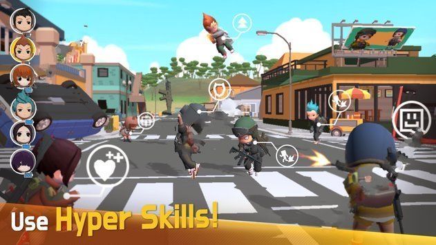 大逃杀生存联盟手游下载国服中文版(BATTLEROID)