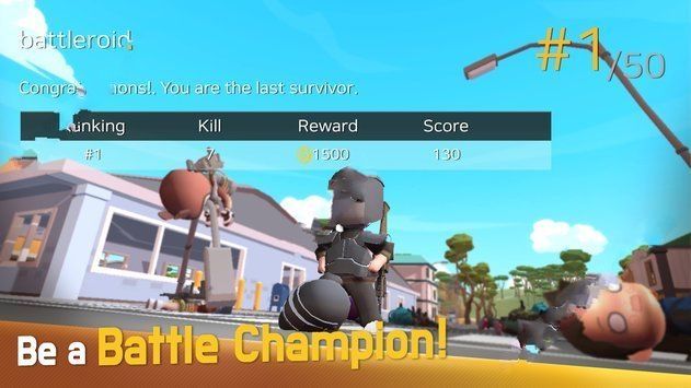 大逃杀生存联盟手游下载国服中文版(BATTLEROID)
