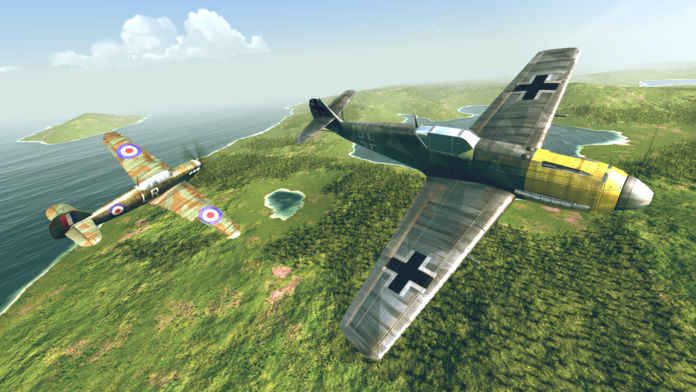 二战战机空中混战中文游戏版下载(Warplanes WW2 Dogfight)