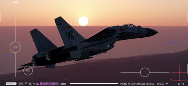 F15舰载机模拟飞行