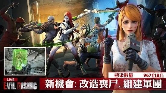 邪恶崛起僵尸战士游戏版
