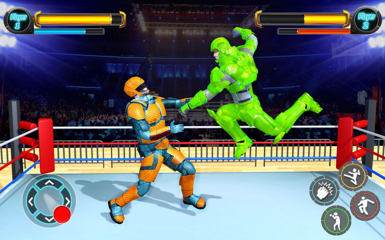 格斗拳击体育馆游戏最新版(Grand Robot Ring Fighting Game)