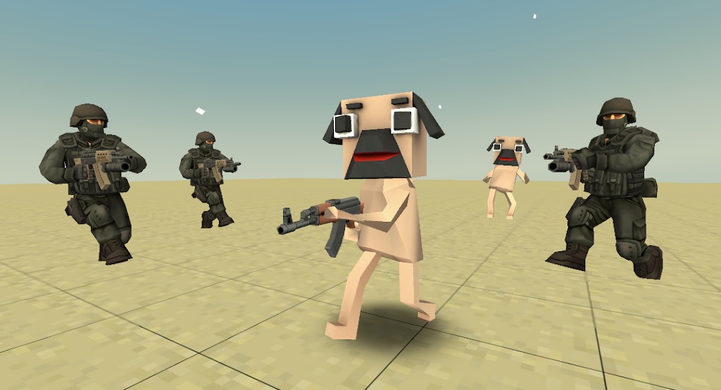 哈巴狗大战游戏中文版(PugWars)