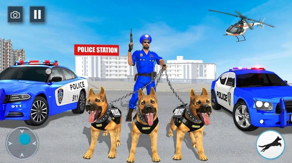 美国警犬追捕罪犯游戏安卓版(Police Dog Gangster Chase Game)