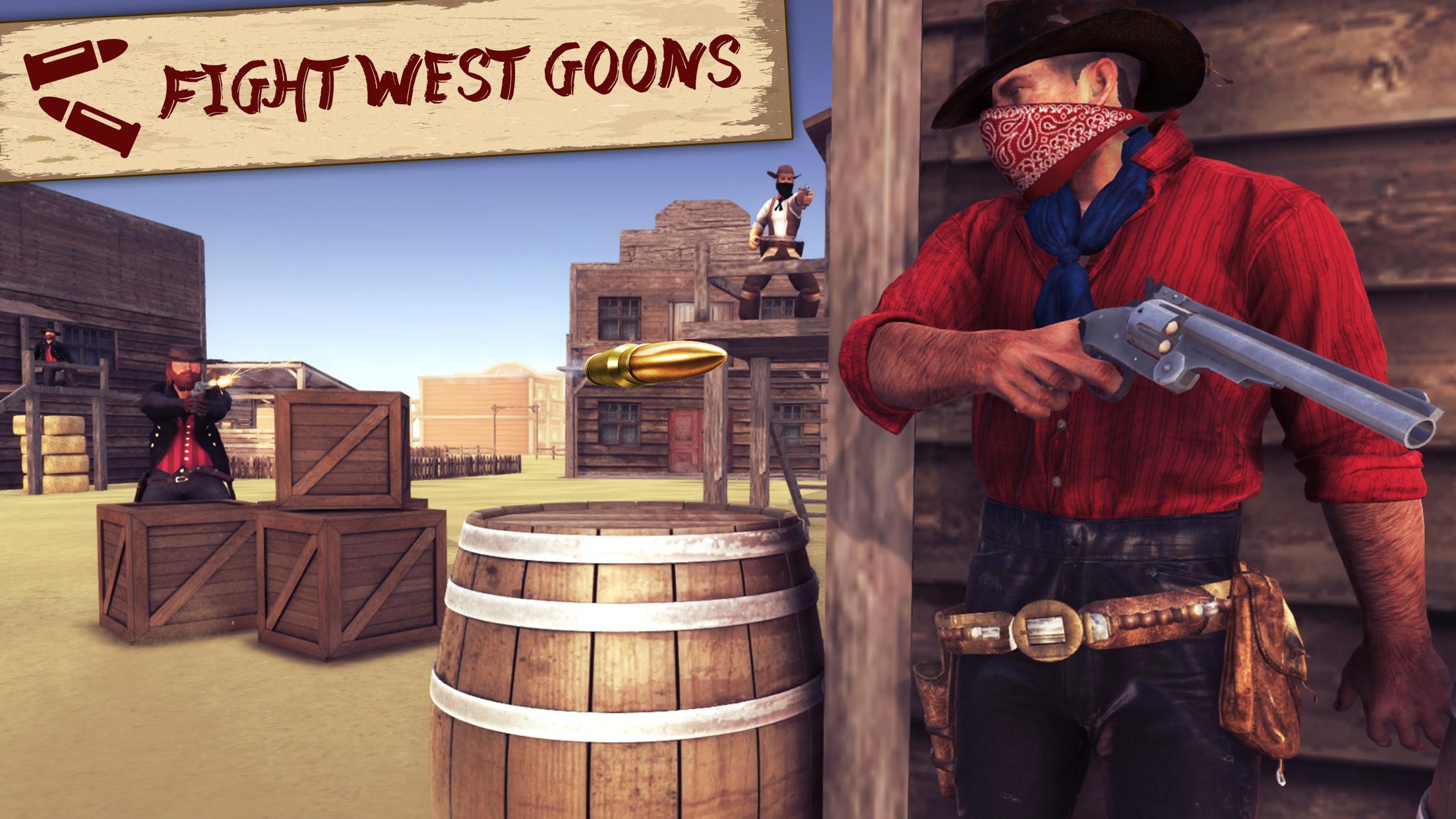 西部边境枪手游戏安卓版（West Frontier Gunfighter）