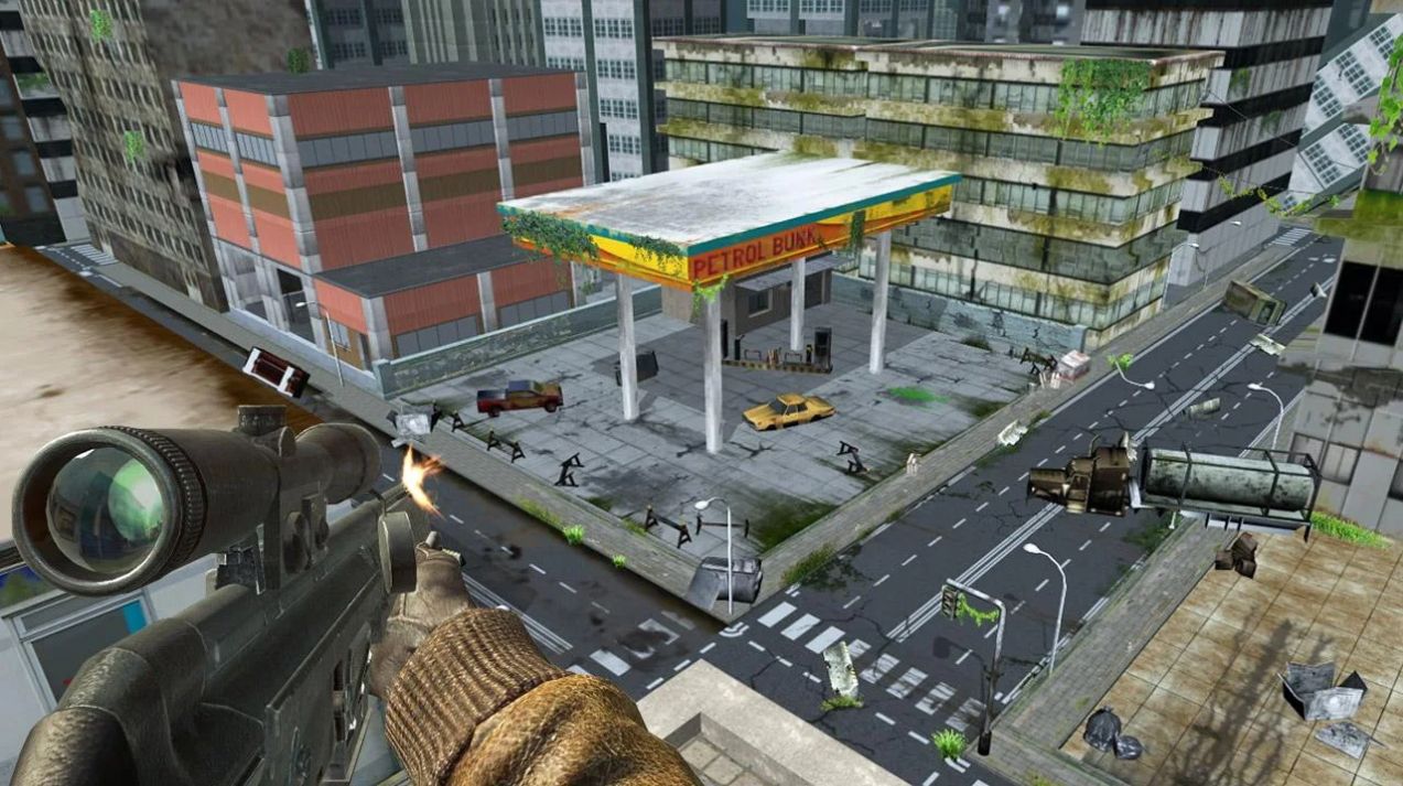 僵尸狙击手射击生存战争游戏版(Zombie Sniper Shooting 3D)