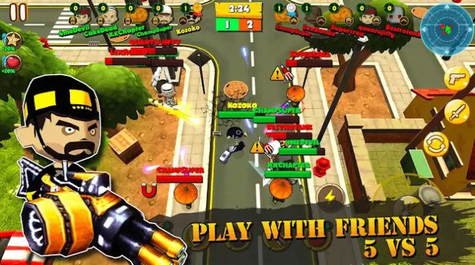 爆破明星皇家竞技场游戏中文版(Frag Stars Arena Royale)