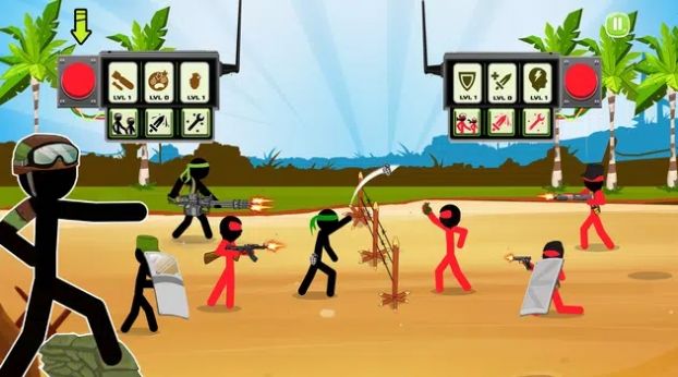 火柴人战争团队激战游戏版(Stickman Army Team Battle)
