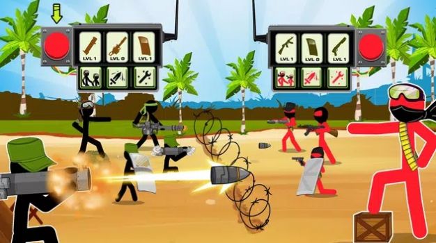 火柴人战争团队激战游戏版(Stickman Army Team Battle)