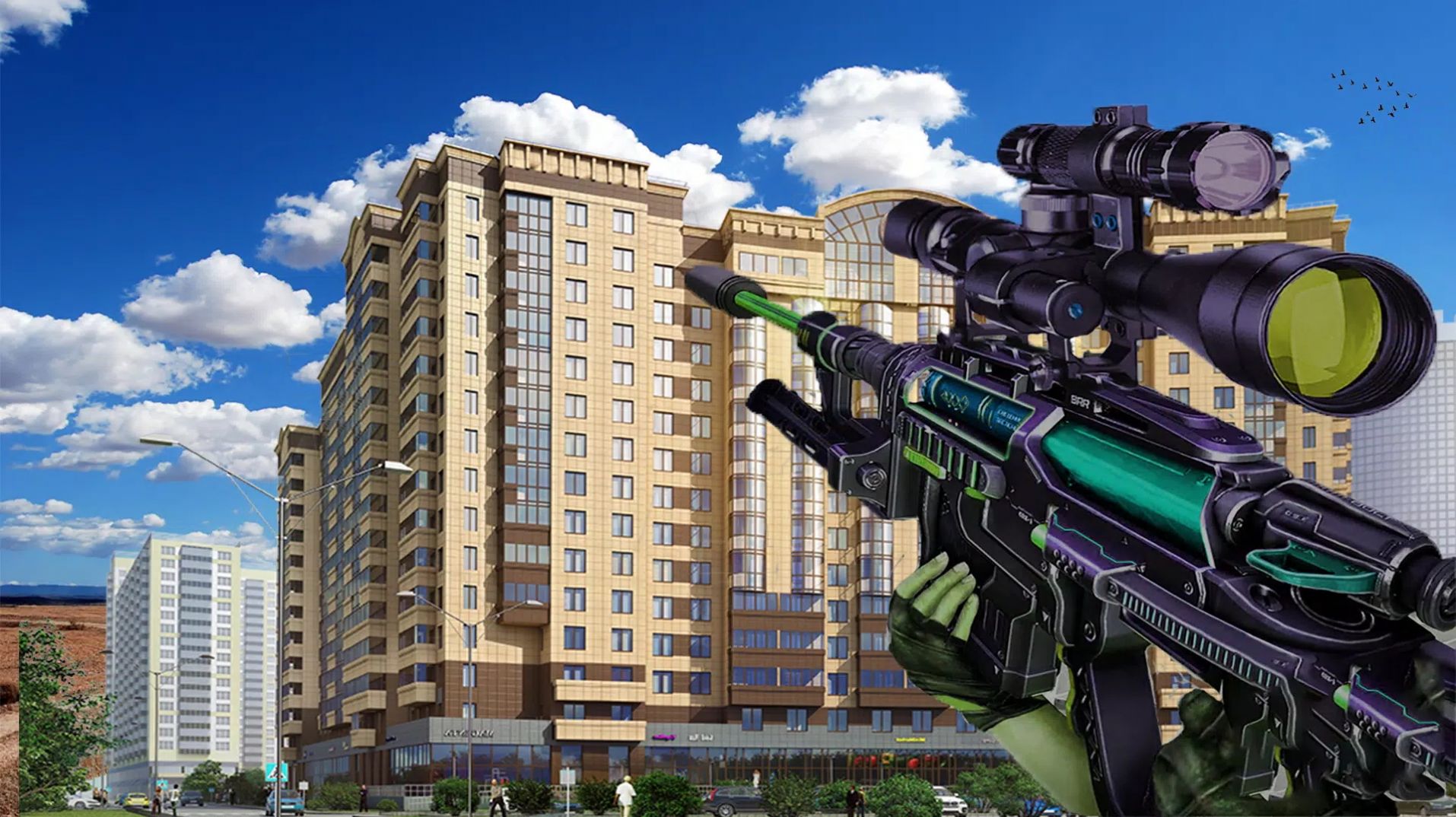 狙击手3d城市射击游戏版
