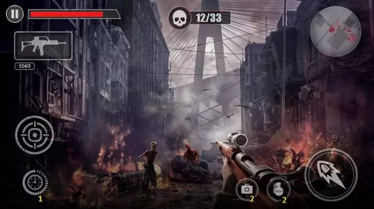 死亡射击僵尸射手游戏手机版(Dead Shot Zombie Shooter)