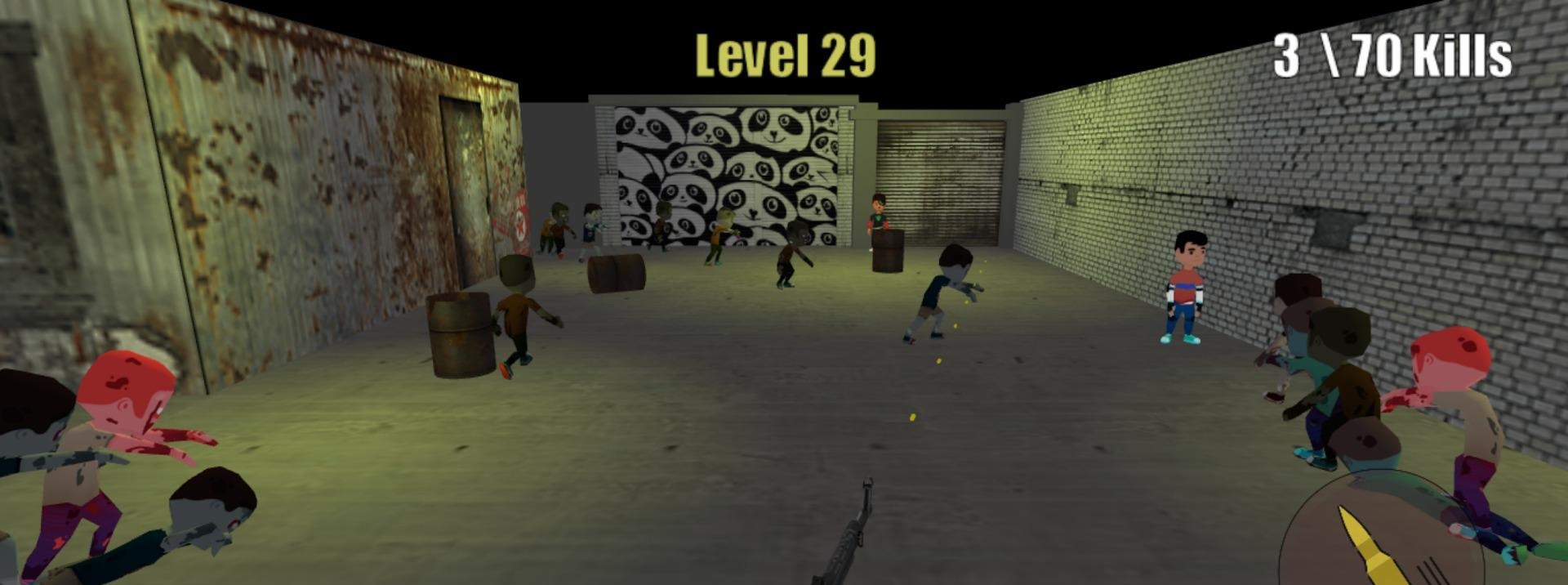 简单干僵尸游戏安卓版(Hunting Zombies)