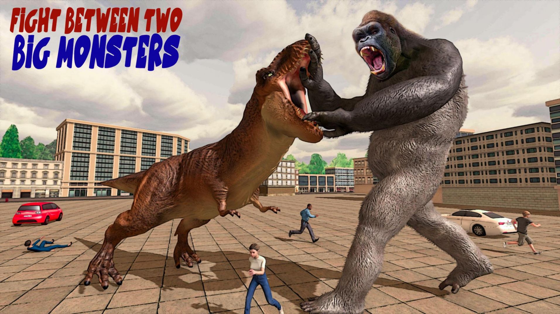 大猩猩大战哥斯拉游戏安卓版(King Gorilla vs Giant Godzilla)