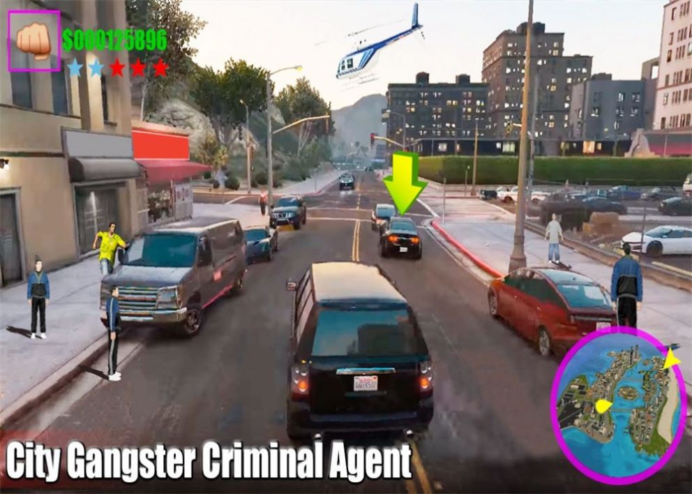 真实黑帮犯罪使命3D游戏安卓版(Real Gangster Grand Crime Mission 3d)