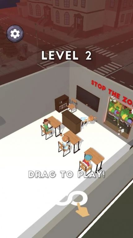 挡住僵尸3D游戏安卓版(Zombie Highschool 3D)
