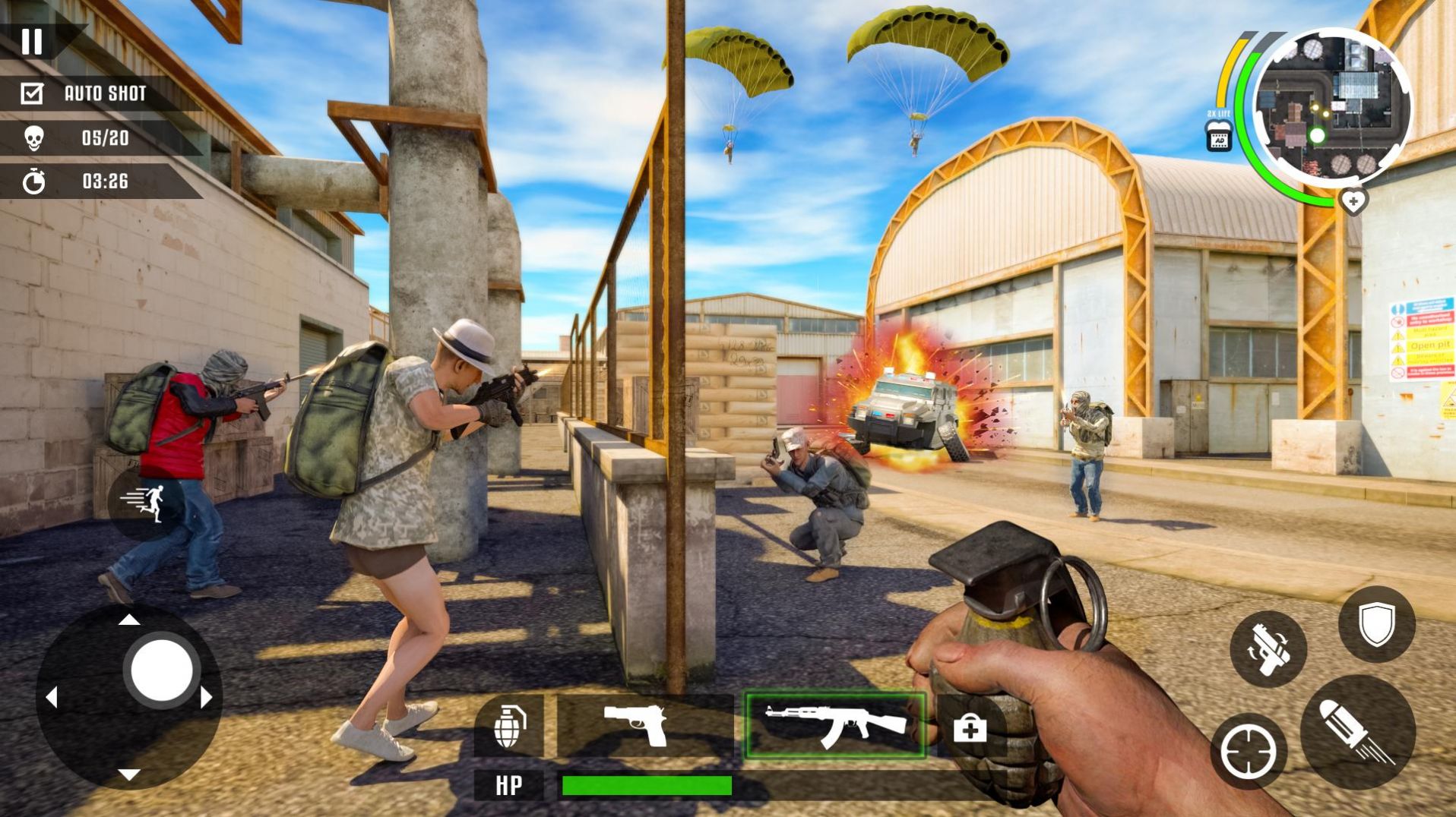 实弹射击战场游戏安卓版(Real Gun Shooting Fps Strike)
